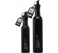 KADAX Distributeur de bouteilles d'huile d'olive 0,5 + 0,25L Set