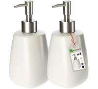 KADAX Distributeur de Savon avec Pompe, Distributeur de Pompe en céramique, Distributeur de Savon Liquide, Liquide Vaisselle, Distributeur de Lotion, Distributeur de Savon Liquide