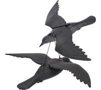 KADAX Effaroucheur "Vike", Corbeau volant, Répulsif oiseaux, ,Effaroucheur oiseaux, Répulsif pigeons, 56 cm