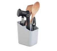 KADAX Égouttoir à couverts, panier de vidange, support de drainage, organisateur de couverts, boîte de rangement (gris clair)