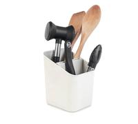 KADAX Égouttoir à Couverts - Support de Drainage et Organisateur de Cuisine - Blanc