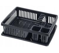 KADAX Égouttoir à Vaisselle Égouttoir sur Pied Plateau en Plastique à Un Niveau 38x30cm