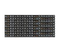 KADAX Étagère murale pour outils grande, 174x78cm - Système de stockage en plastique robuste, système modulable résistant aux UV, plaques murales extensibles, étagère d'atelier pour garage (Noir, 189