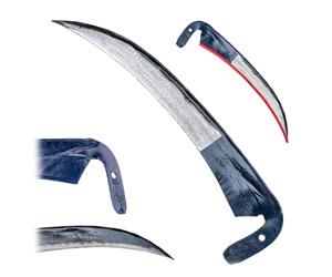 KADAX Faux de Jardin en métal, Faux Manuelle, Faucille, Faux Pliante, Faux pour Plantes Sauvages, Faux, Faucille de Jardin, Faucille à Herbe, Faucille à Feuilles, Faucille Manuelle, Petite Faucille