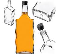 KADAX Flacon en verre pour teinture 500ml avec bouchon noir 1p.