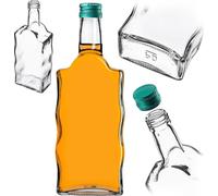 KADAX Flacon en verre pour teinture 500ml avec bouchon vert 1p.