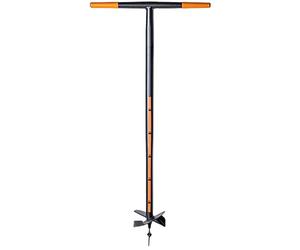 KADAX Foret hélicoïdal pour jardin, foret à bulbe, foret à oignon, foret à poteau, foret à oignon, foret de poteau (150 mm)