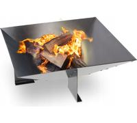 KADAX Foyer de jardin, barbecue, bac en acier 56 cm
