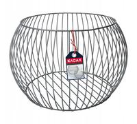 KADAX Gabion Plant Basket Gabion Rond Acier Galvanisé 53 cm
