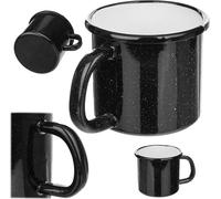 KADAX Gobelet en émail 1150ml noir