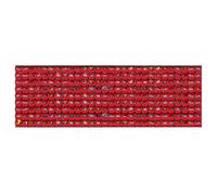 KADAX Grande étagère murale à outils, système de stockage 232 x 78 cm, en plastique robuste, système modulaire résistant aux UV, plaques murales extensibles, étagère d'atelier (rouge, 252 pièces)