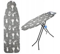 KADAX Housse de Planche 130x45cm Coussin Extensible de Repassage Chats
