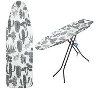 KADAX - Housse de planche à repasser avec cordon de serrage, housse de repassage en coton, housse de table à repasser pour fer à repasser à vapeur, housse de repassage de rechange avec coussin en