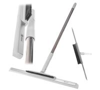 KADAX Kit de nettoyage 2en1 Balayette Raclette à eau Manche télescopique