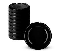 KADAX Lot de 10 couvercles Twist-Off Ø38 mm - Couvercles de Rechange en métal pour bocaux 50-80ml - Fermeture hermétique pour confitures, épices & Condiments