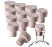 KADAX Lot de 100 bouchons synthétiques de 17,5 mm pour fermeture hermétique des bouteilles de vin et de liqueur, réutilisables, pour le bricolage
