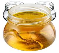 KADAX Lot de 100 petits bocaux en verre miniatures de 300 ml pour miel et épices, pots à confiture avec couvercle, bocaux hermétiques à offrir (sans couvercle)