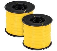 KADAX Lot de 2 cordons de maçon, 100 m x 1 mm, indéchirable, en polyamide, pour pavés, ligne directionnelle sur bobine, fil à souder, pour travaux de pavage