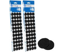 KADAX Lot de 2 patins universels en feutre pour la protection des sols, patins de meubles autocollants en feutre, patins de chaise avec adhérence idéale, patins en feutre souple pour pieds de meubles