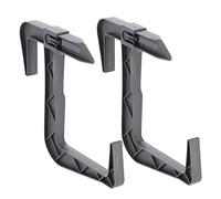 KADAX Lot de 2 Supports de jardinière sans perçage - Crochets réglables et Supports pour jardinière - Support de jardinière pour Balcon et Rebord de fenêtre - Anthracite