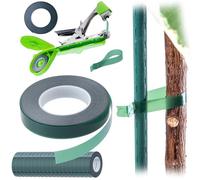 KADAX Lot de 20 rouleaux de ruban à lier, 11 mm x 25 m, pour machine à relier, en plastique, vert