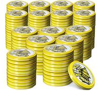 KADAX Lot de 200 couvercles à visser - Diamètre : 82 mm - En métal - Avec 6 dents d'encliquetage - Idéaux comme couvercle de rechange pour les bocaux à conserve - Motif ruche