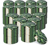 KADAX Lot de 200 couvercles à visser - Diamètre : 82 mm - En métal - Avec 6 dents d'encliquetage - Idéaux comme couvercle de rechange pour les bocaux à conserve - Motif de concombres 2