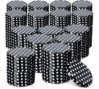 KADAX Lot de 200 couvercles Twist-Off Ø66 mm - Couvercles de Rechange en métal pour bocaux 200-350ml - Fermeture hermétique pour confitures, Miel & épices