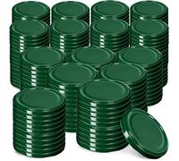 KADAX Lot de 200 couvercles Twist-Off Ø89 mm - Couvercles de Rechange en métal pour bocaux 1,7L - Fermeture hermétique pour conserves & Fermentation