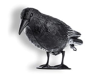 KADAX Lot de 39 Corbeau Noir en Plastique, Épouvantail Efficace pour Repousser Les Oiseaux et Préserver Le Jardin, Le Balcon et la Maison Contre Les Pigeons