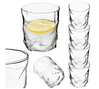 KADAX Lot de 4 verres de 330 ml, verres à eau, à cocktail, verres à jus, verres à boissons pour jus, eau et cocktails
