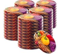 KADAX Lot de 50 couvercles à visser Diamètre : 82 mm En métal Avec 6 dents d'encliquetage Idéaux pour un panier à légumes