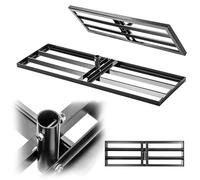 KADAX Machine à gazon en métal 89 x 29 cm - Outil de nivellement du sol et du gazon - Idéal pour semer et sabler, sans manche