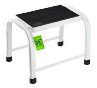 KADAX Marchepied en Acier avec Pieds Antidérapants, Escabeau à la Structure Robuste et Sécurisée pour Un Accès Confortable aux Hauteurs (1 Marche)