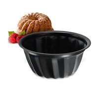 KADAX Moule à kougelkkhap en tôle avec revêtement antiadhésif - 2 tailles différentes - Forme ronde - Répartition uniforme de la chaleur (ø 11,5 cm)