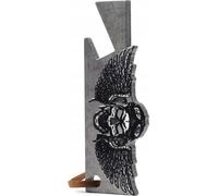 KADAX Ouvre-bouteille "Safi", en acier, ouvre-bouteille en acier, sur une sangle, porte-clés, ouvre-bouteille rotatif pour la bière