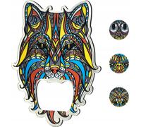 KADAX ouvre-bouteille "Sigale", décapsuleur, design animal, ouvre-bière en acier, renard, 9 cm