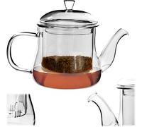 KADAX Pichet en verre avec passoire à thé pour tisane, 1 l, insert en verre