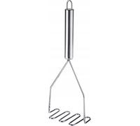 KADAX Pilon à pommes de terre, pilon de cuisine en acier inoxydable, 25 cm, pilon à légumes avec poignée ovale