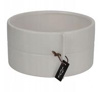 KADAX pot, pot en céramique, pot, pot, 18 x 9 cm, gris