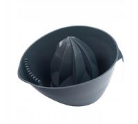 KADAX Presse-agrumes manuel en plastique, presse-agrumes, presse-fruits (gris foncé)