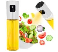 KADAX Pulvérisateur d'huile en verre 100 ml pour huile et huile d'olive, vaporisateur d'huile alimentaire, flacon pulvérisateur d'huile pour cuisiner et friteuse à air chaud, flacon d'huile