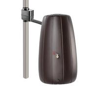 KADAX Récupérateur d'eau de pluie, 200 l, avec collecteur de pluie et robinet, en plastique, résistant au gel, pour le jardin, moka