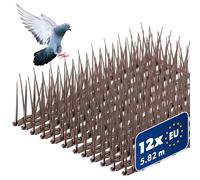 KADAX Répulsif pour oiseaux en plastique, pics anti-pigeons, protection contre les oiseaux pour balcon, fenêtre, toit, jardin, répulsif pour oiseaux pour éloigner les oiseaux, protection contre les