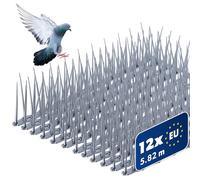 KADAX Répulsif pour oiseaux en plastique, pics anti-pigeons, protection contre les oiseaux pour balcon, fenêtre, toit, jardin, répulsif pour oiseaux pour éloigner les oiseaux, protection contre les