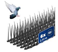 KADAX Répulsif pour oiseaux en plastique, pics anti-pigeons, protection contre les oiseaux pour balcon, fenêtre, toit, jardin, répulsif à oiseaux pour décourager les oiseaux, protection contre les