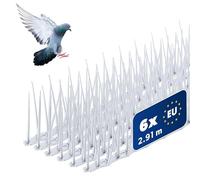 KADAX Répulsif pour oiseaux en plastique, pics anti-pigeons, protection contre les oiseaux pour balcon, fenêtre, toit, jardin, répulsif pour oiseaux pour éloigner les oiseaux, protection contre les