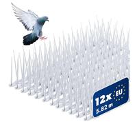 KADAX Répulsif pour oiseaux en plastique, pics anti-pigeons, protection contre les oiseaux pour balcon, fenêtre, toit, jardin, répulsif pour oiseaux pour éloigner les oiseaux, protection contre les