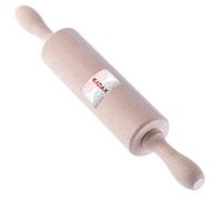 KADAX Rouleau à Pâtisserie en Bois, 38 cm, Rouleau Patissier réglable pour Pizza, Pâte, Biscuit, Rouleau à Pâtisserie avec Poignées, Accessoire de Pâtisserie