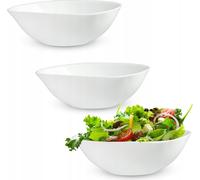 KADAX Saladiers 'Bleia", Blanc Saladier, 19 cm, lot de 3 Saladiers, servir des plats
